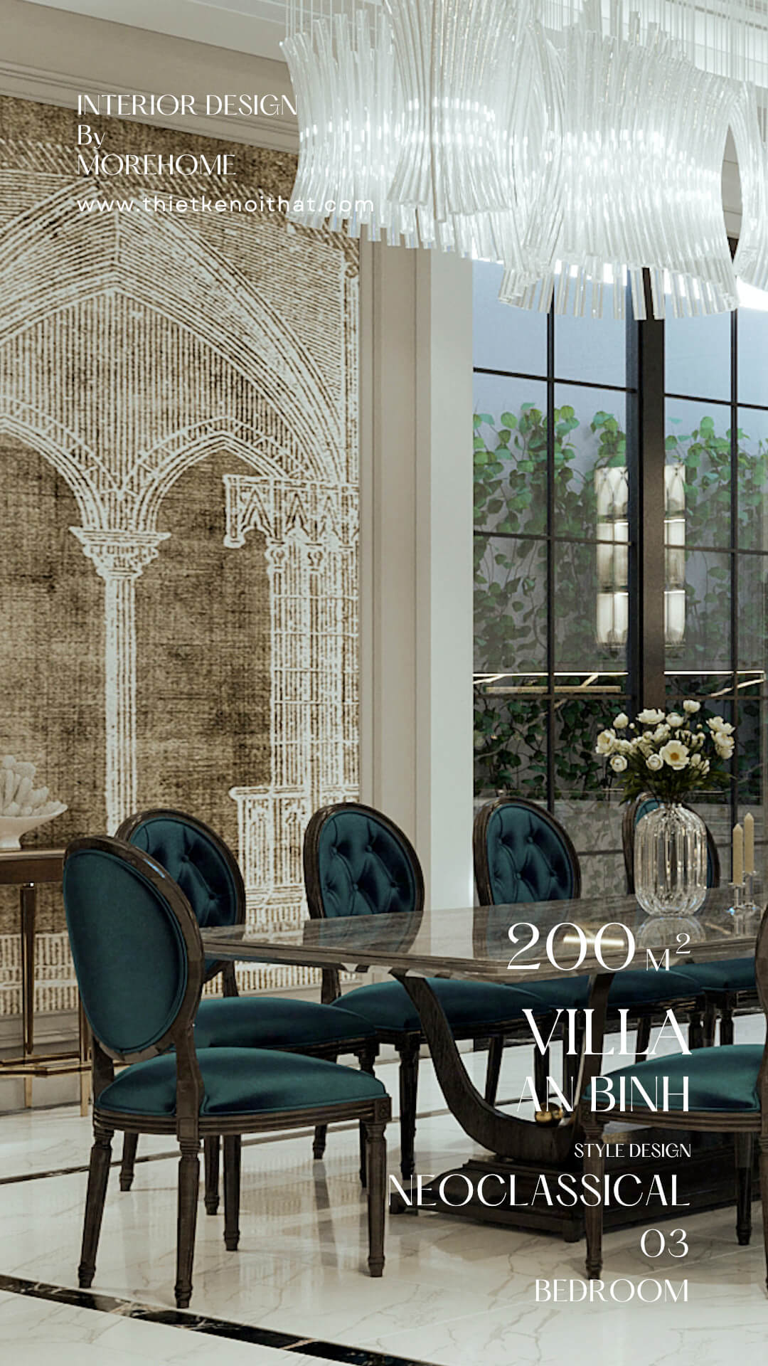 Thiết kế nội thất Villa An Bình 